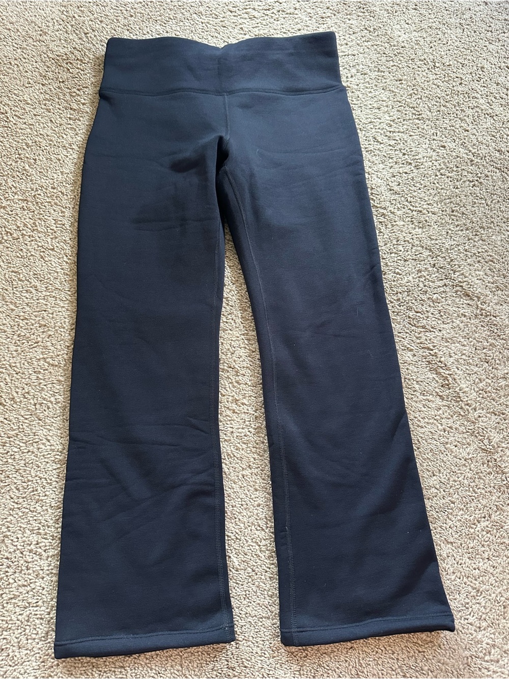 Athleta Black Altitude Fleece Lined High-Rise Pant.